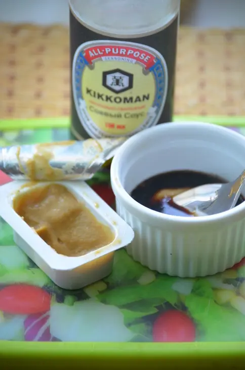 Салат из морепродуктов  "морской бриз": шаг 3