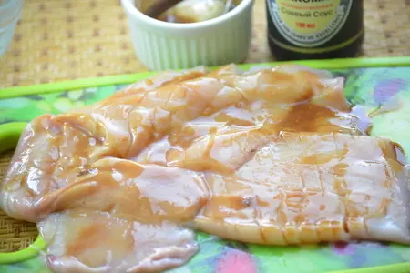 Салат из морепродуктов  "морской бриз": шаг 4