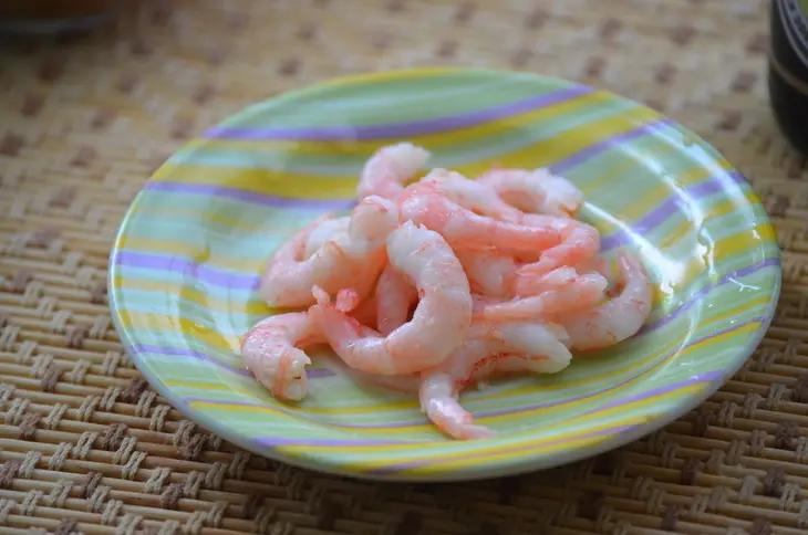 Салат из морепродуктов  "морской бриз": шаг 6
