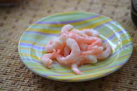 Салат из морепродуктов  "морской бриз": шаг 6