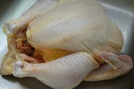 Подготавливаем и жарим курицу: шаг 2
