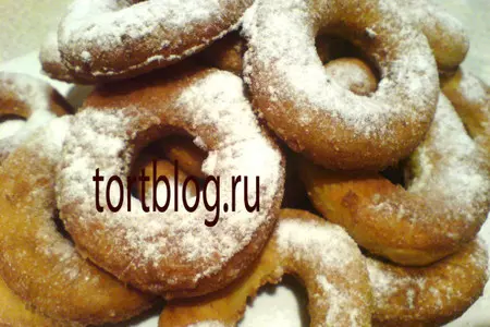 Вкусные творожные пышки: шаг 9