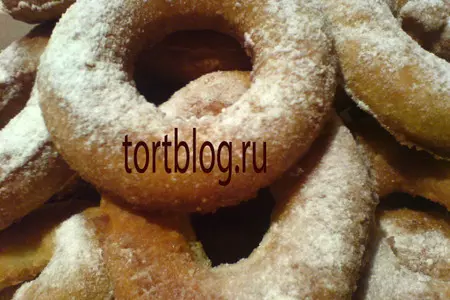 Вкусные творожные пышки: шаг 10