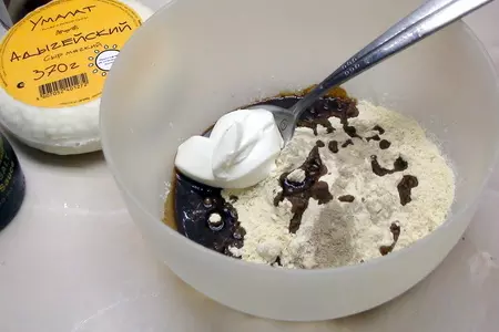 Сыр, жаренный с пряностями: шаг 2