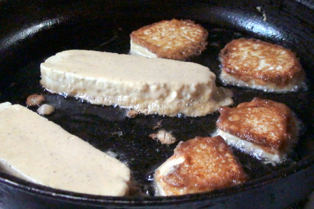 Сыр, жаренный с пряностями: шаг 4