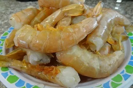 Креветки под соусом из маракуйи: шаг 1