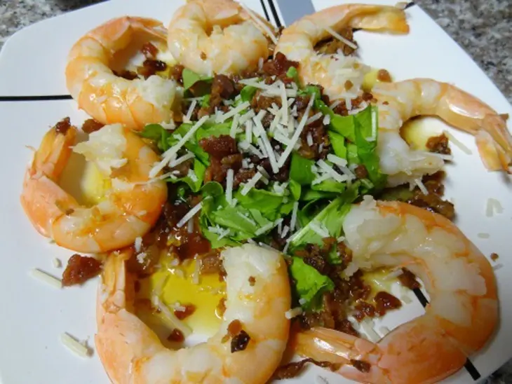 Креветки под соусом из маракуйи: шаг 6