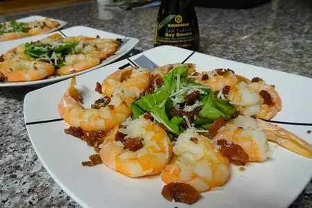 Креветки под соусом из маракуйи: шаг 8