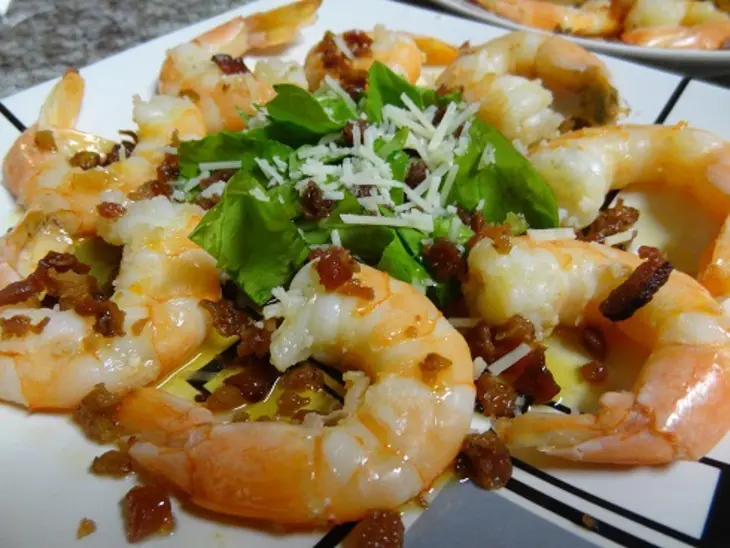 Креветки под соусом из маракуйи: шаг 9