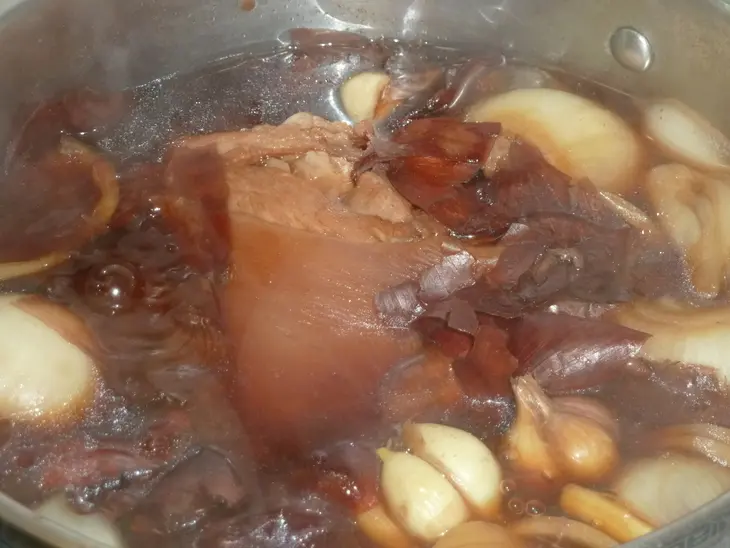 Рулька "kikkoman"ская (рецепт нездоровый, но умопомрачительно вкусный): шаг 3