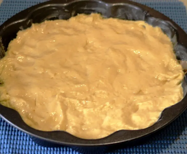 Перевернутый клюквенный пирог: шаг 4