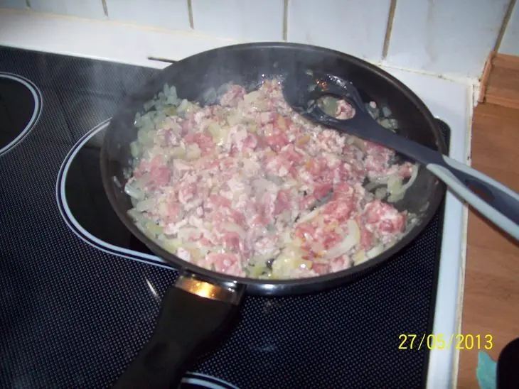 Пироги с фаршем и овощами "базлама": шаг 5