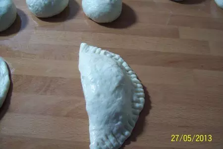 Пироги с фаршем и овощами "базлама": шаг 13