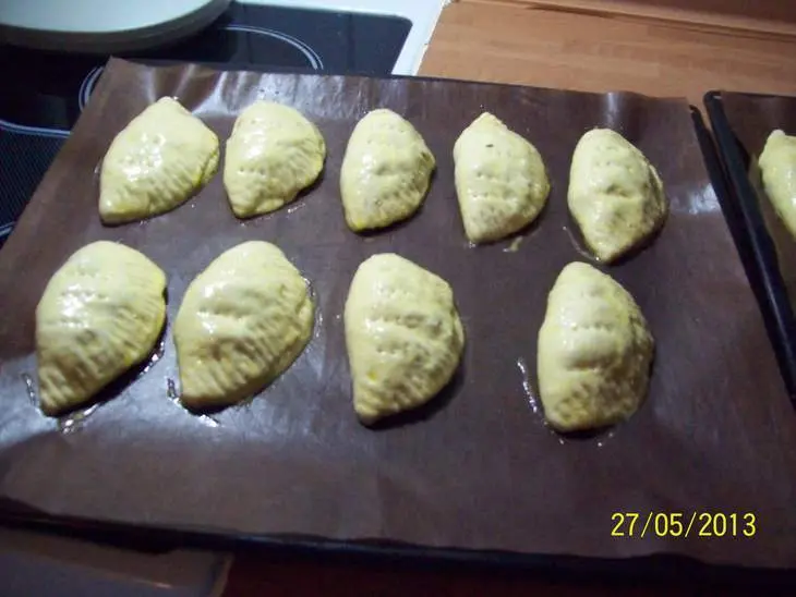 Пироги с фаршем и овощами "базлама": шаг 14