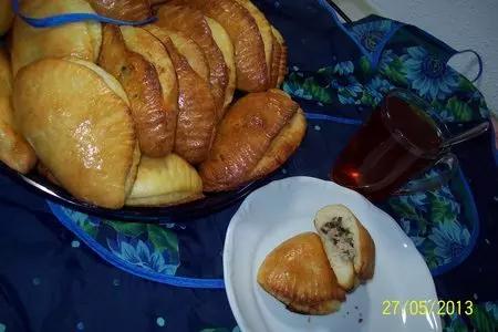 Пироги с фаршем и овощами "базлама": шаг 16