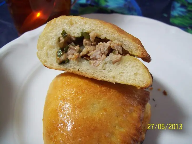 Пироги с фаршем и овощами "базлама": шаг 17