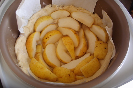 Пирог с грушами по типу цветаевского в мультиварке.: шаг 2