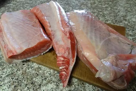 Желто - пёрый под горчичным соусом: шаг 2