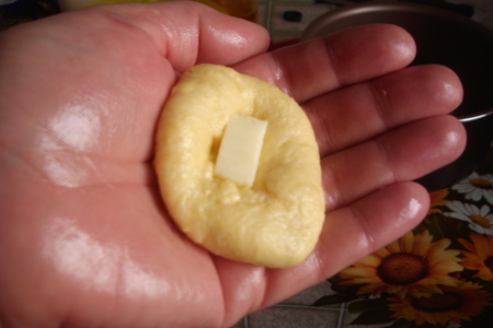 Кукурузный обезьяний хлеб с сыром.: шаг 4