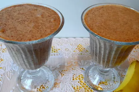 Банановый десерт"сладкая парочка": шаг 3