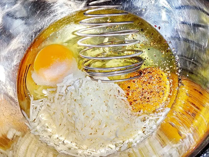 Маффины с щавелем и кедровыми орешками: шаг 1