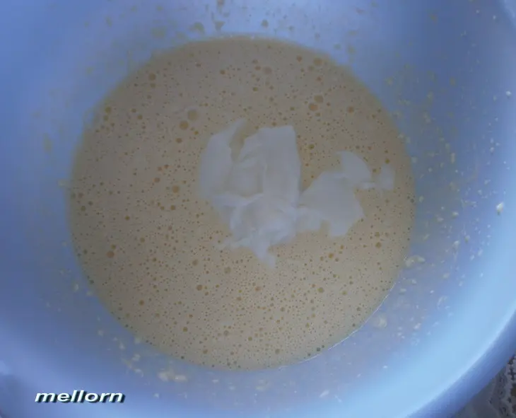Цельнозерновые вафли с творогом и сыром: шаг 2