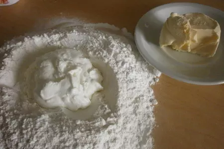 Печенье из рисовой муки и йогуртом " похрустим йогуртом": шаг 2