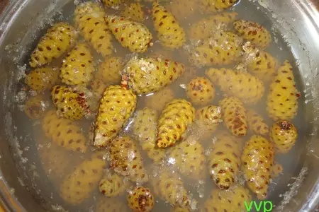 Варенье из сосновых шишек: шаг 5