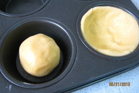 Порционные песочные пироги с яблочной начинкой и белковой «шапочкой» - димкин(dimas 24), лови;): шаг 2