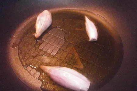 Горячая закуска с крабами в кокосовом молоке: шаг 2