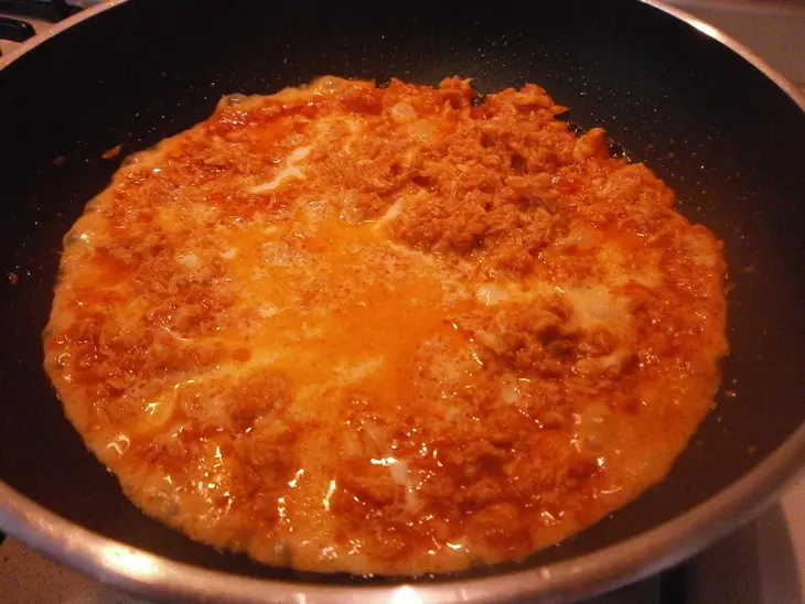 Горячая закуска с крабами в кокосовом молоке: шаг 5
