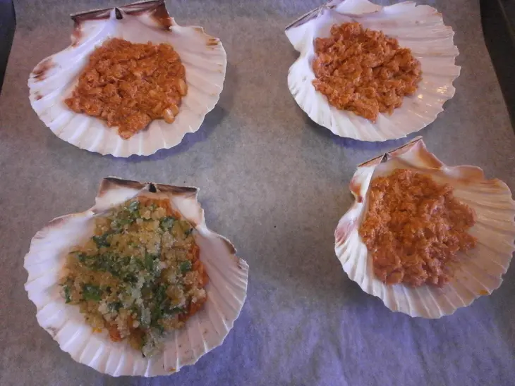 Горячая закуска с крабами в кокосовом молоке: шаг 7