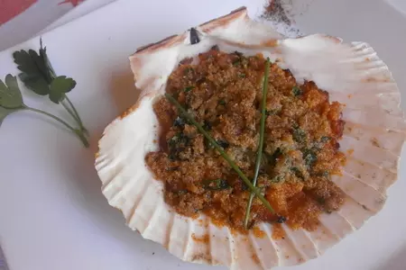 Горячая закуска с крабами в кокосовом молоке: шаг 8