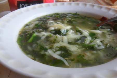 Рисовый суп со шпинатом (фм ужин за 150 р): шаг 8