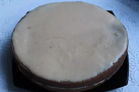 Простой и вкусный шоколадный тортик: шаг 6