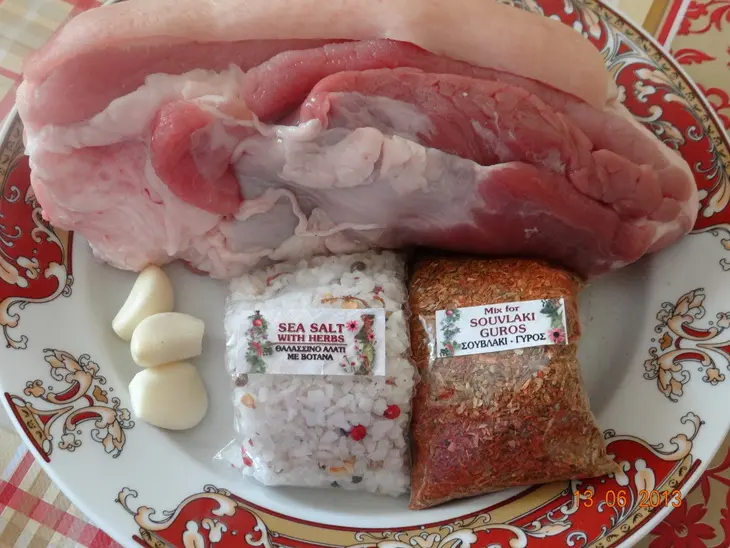 Грудинка мокрого посола подпеченная: шаг 1