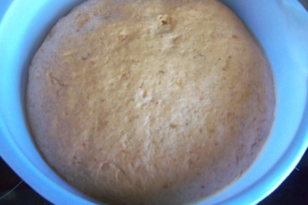 Ржано-пшеничный хлеб с кабачковой икрой: шаг 4