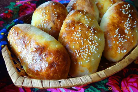Бабушкины пироги в русской печи: шаг 6