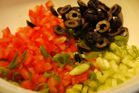 Холодный томатно-овощной суп с тунцом „вкусное лето“: шаг 3