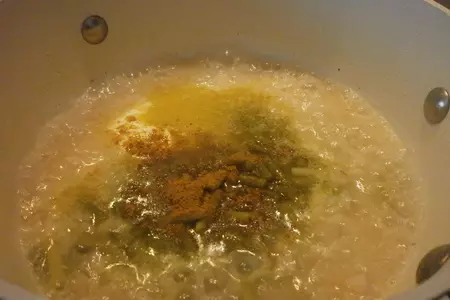 Ризотто из стрелок чеснока с паприкой: шаг 4