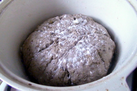 Бездрожжевой хлеб «8 злаков» на быстрой кефирной закваске: шаг 5