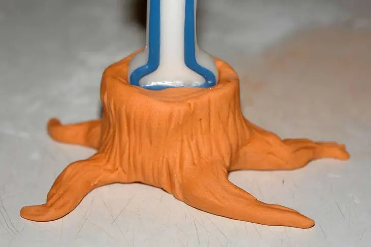 Торт "винни пух и его друзья идут в гости к насте": шаг 6