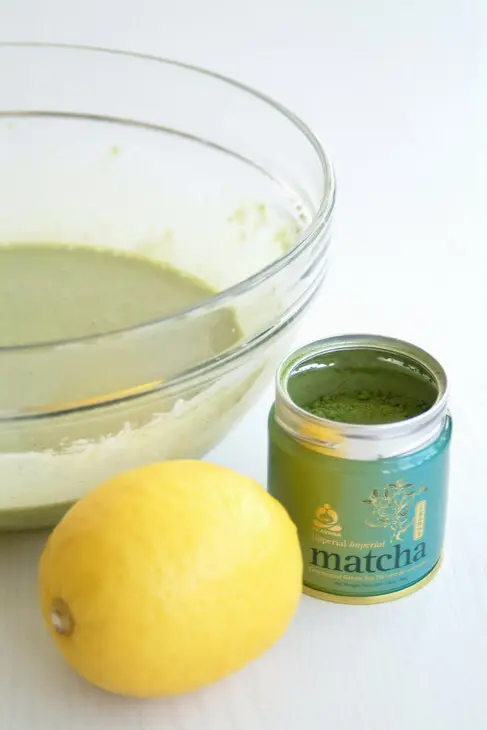 Кекс и курд с зеленым чаем матча ( matcha ): шаг 2