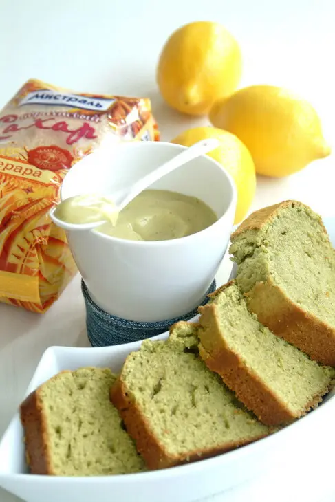 Кекс и курд с зеленым чаем матча ( matcha ): шаг 9
