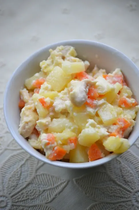 Овощно-мясное пюре "курочка-ряба": шаг 4
