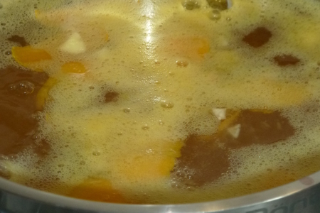 Освежающий суп "клубничный соблазн" на ....бульоне: шаг 5
