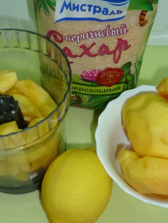 Нектариновый шербет с малиной и клубникой: шаг 2