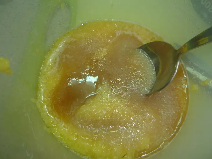 Нектариновый шербет с малиной и клубникой: шаг 3