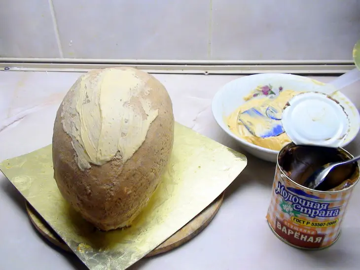 Торт «клубничка». сочный вкус лета!: шаг 10