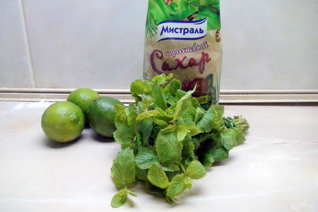 Сорбе «мохито», освежающий десерт для жаркого лета и домашний лимонад.: шаг 1